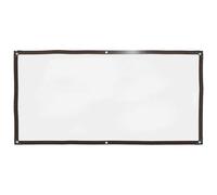 vidaXL Bâche transparente avec oeillets 1x2 m polyéthylène