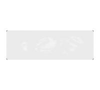 vidaXL Bâche transparente avec oeillets 1x3 m PVC