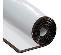 vidaXL Bâche Transparente avec œillets 3x8 m polyéthylène, bâche Claire, bâche Claire résistante, bâche en Plastique Transparente