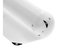 vidaXL Bâche transparente avec oeillets 8x8 m PVC