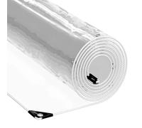 vidaXL Bâche transparente en PVC 4 x 10 m