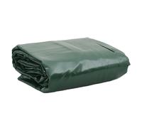 vidaXL Bâche, Couverture de Toit Résistante aux UV, Bâche de Protection pour Meuble de Jardin Remorque Voiture Extérieur, Vert 4x7 m 650 g/m²