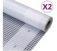 Bâche Leno 260 g/m² 1,5x10 m Film de Serre Bâche Housse de Protection vidaXL