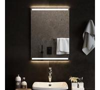 vidaXL Badkamerspiegel LED 50x70 cm3154063 miroir G