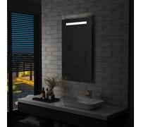 vidaXL Miroir mural à LED pour salle de bains 60x100 cm