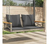 2 personnes gris resine tressee salon de jardin