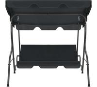 vidaXL Balançoire hollywoodienne anthracite 170×110×153 cm