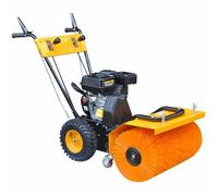 vidaXL Balayeuse Multifonctionnelle à Essence Electrique Balayeuse à Débris Machine de Nettoyage Feuilles Trottoir Allée 152159