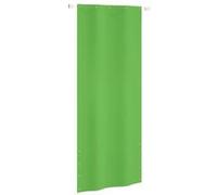 Ecran de Balcon Ecran de Protection Ecran d'Intimité Ecran de Clôture Protection d'Intimité Jardin Extérieur Vert Clair 100x240 cm Tissu Oxford