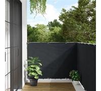Vidaxl Écran De Balcon Anthracite 120x300 Cm Tissu Oxford