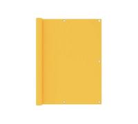 vidaXL Balkonscherm 120x300 cm oxford stof geel135028 Jaune G