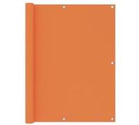 vidaXL Balkonscherm 120x300 cm oxford stof oranje135052 Orange G