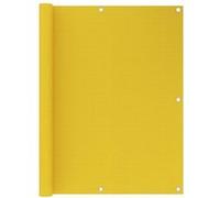 vidaXL Balkonscherm 120x400 cm HDPE geel311001 Jaune G