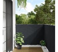 vidaXL Balkonscherm 120x400 cm oxford stof antraciet134873 Anthracite G