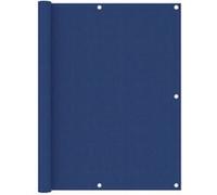 vidaXL Balkonscherm 120x400 cm oxford stof blauw135017 Bleu G
