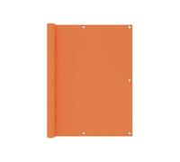 vidaXL Balkonscherm 120x400 cm oxford stof oranje135053 Orange G