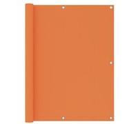 Vidaxl Écran De Balcon Orange 120x400 Cm Tissu Oxford Orange