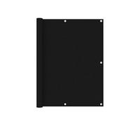 vidaXL Balkonscherm 120x400 cm oxford stof zwart135065 Noir G