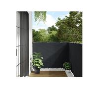 Vidaxl Écran De Balcon Anthracite 120x500 Cm Tissu Oxford