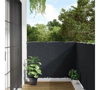 vidaXL Balkonscherm 120x600 cm oxford stof antraciet134875 Anthracite G