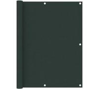 vidaXL Balkonscherm 120x600 cm oxford stof donkergroen135007 Vert G