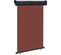 Vidaxl Auvent Latéral De Balcon 120x250 Cm Marron Multicolore