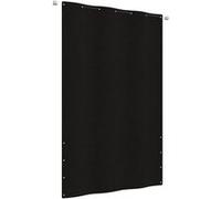 Balkonscherm 140x240 cm oxford stof zwart148556
