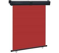 vidaXL Balkonscherm 145x250 cm rood48427 Rouge G