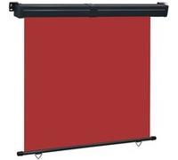 vidaXL Auvent latéral de balcon 170x250 cm Rouge 48439