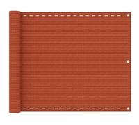 Vidaxl Écran De Balcon Orange 75x300 Cm Pehd Orange