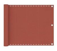 vidaXL Écran de balcon 310944 – 75 x 300 cm HDPE couleur terracotta