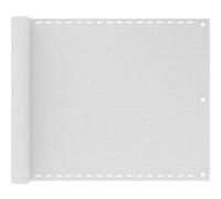 Vidaxl Écran De Balcon Blanc 75x300 Cm Pehd Blanc
