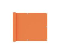 vidaXL Balkonscherm 75x400 cm oxford stof oranje135045