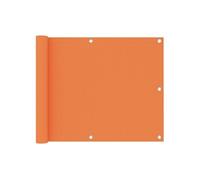 vidaXL Balkonscherm 75x500 cm oxford stof oranje135046 Orange G