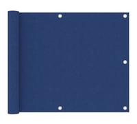 Ecran de Balcon Noir 75x600 cm Tissu Oxford Brise-vue Brise-vent Jardin vidaXL