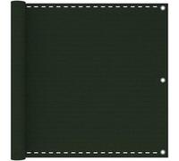 vidaXL Balkonscherm 90x300 cm HDPE donkergroen310972 Vert G