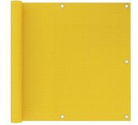 Balkonscherm 90x300 cm HDPE geel310996