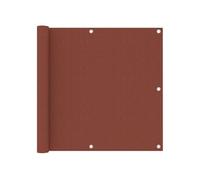 vidaXL Balkonscherm 90x300 cm oxford stof terracotta134976