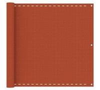 Vidaxl Écran De Balcon Orange 90x400 Cm Pehd Orange