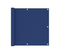 vidaXL Balkonscherm 90x500 cm oxford stof blauw135014