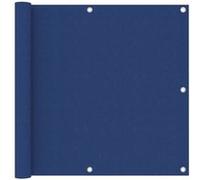 vidaXL Balkonscherm 90x500 cm oxford stof blauw135014 Bleu G
