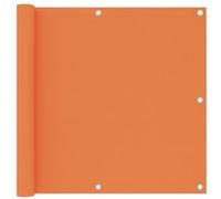 Vidaxl Écran De Balcon Orange 90x500 Cm Tissu Oxford Orange