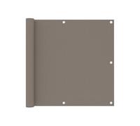 vidaXL Balkonscherm 90x500 cm oxford stof taupe134990