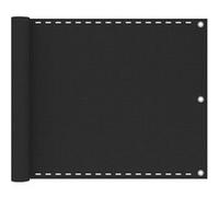 Balkonscherm HDPE 75x400 cm antraciet42312