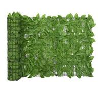 Vidaxl Écran De Balcon Avec Feuilles Vert 400x75 Cm Vert