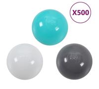 vidaXL Balles pour piscine à balles 500 pcs. Multicolore