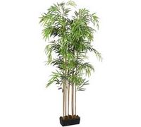 vidaXL Bambou artificiel 1095 feuilles 150 cm vert