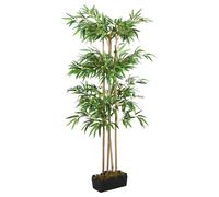 vidaXL Bambou artificiel 1216 feuilles 180 cm vert