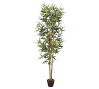 vidaXL Bambou artificiel 368 feuilles 80 cm vert – Vert G