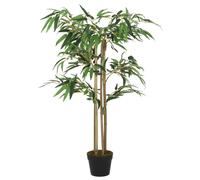 vidaXL Bambou artificiel 380 feuilles 80 cm vert